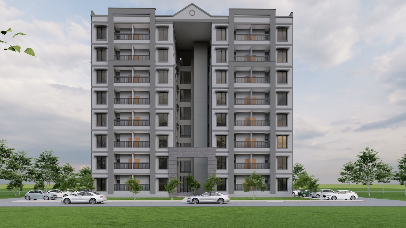 G+7 Tower Apartments, Wah Cantt